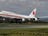 Boeing 747 crashed in Japan