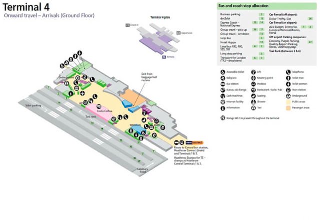 Heathrow Arrivals > Heathrow Terminals T2, T3, T4, T5 Arrivals