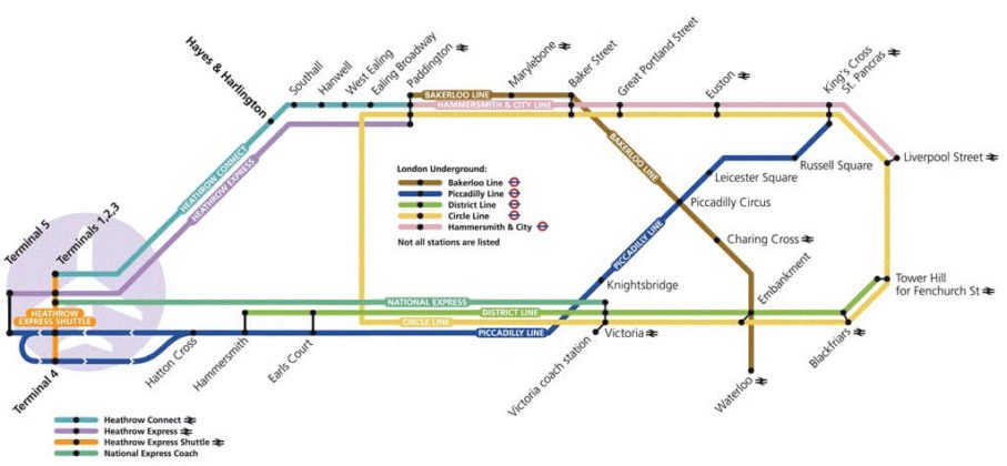 Heathrow Terminal 4: Departures and Arrivals Overview