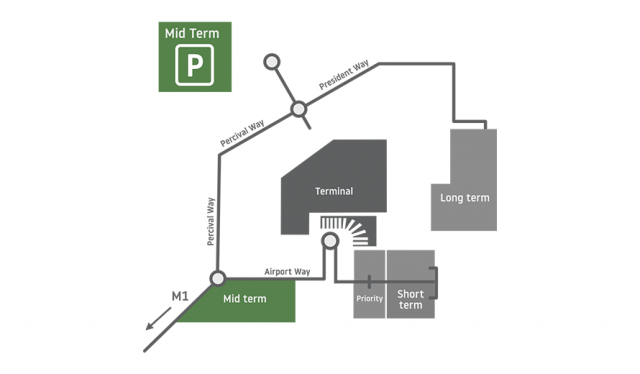 Luton Airport Medium Stay Car Park flightradars24.co.uk