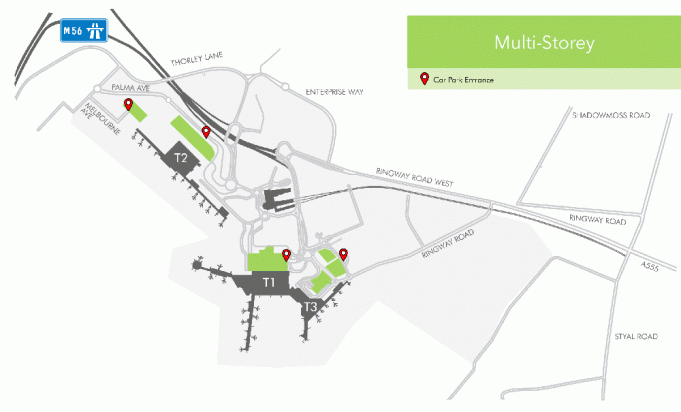 Manchester Airport Parking Information – Flightradars24.co.uk