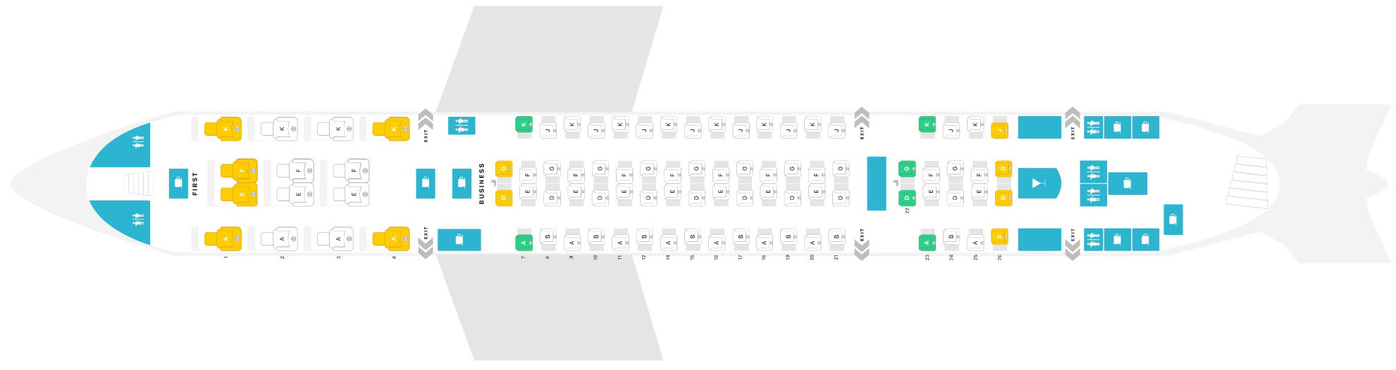 Emirates Airbus A380 Seat Map Updated Find The Best Seat 48 OFF