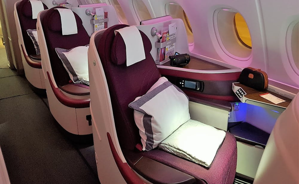 Qatar A380 Business class