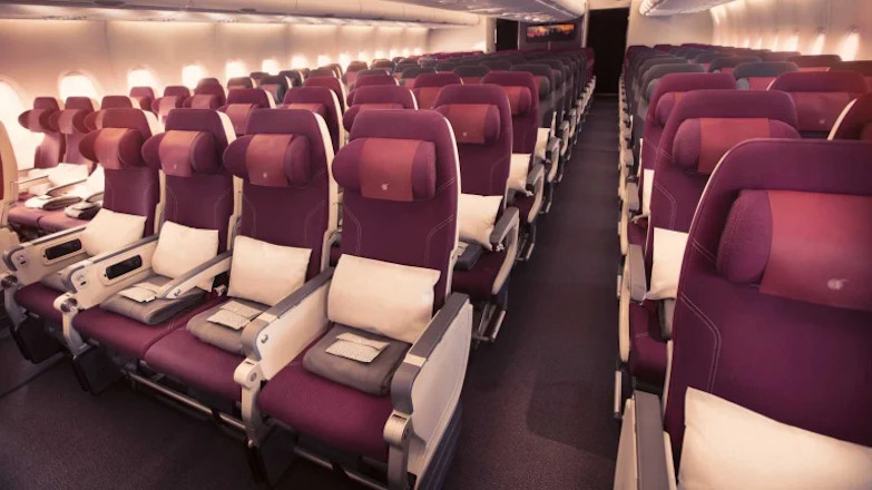 Qatar Airways A380 seat map