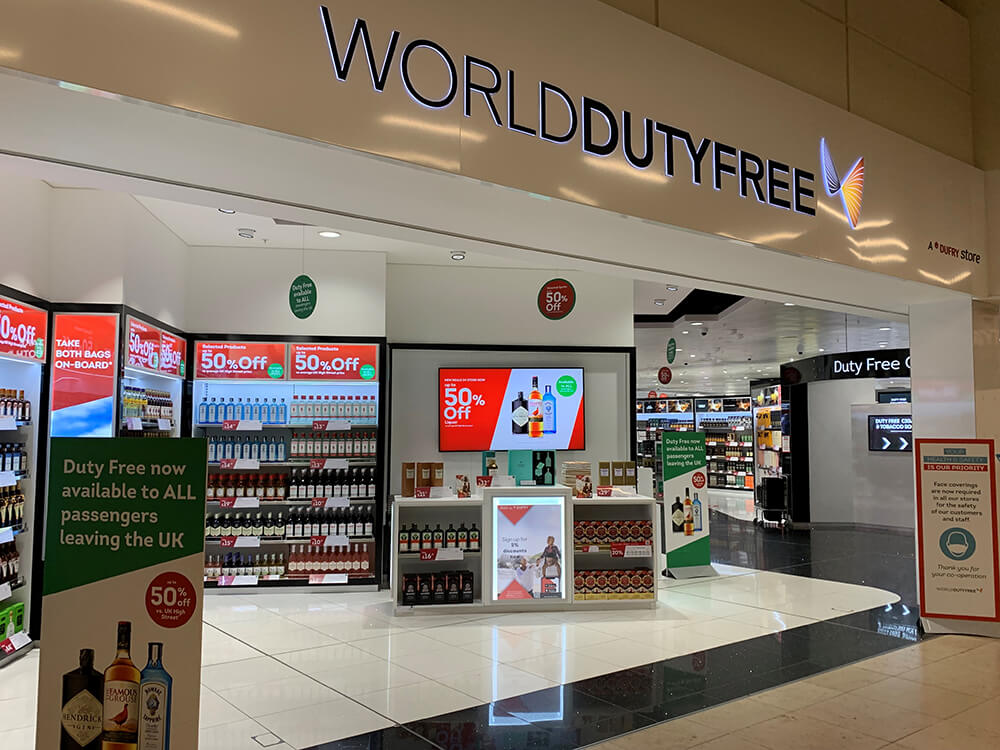World Duty Free liverpool airport