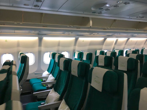 Aer Lingus Airbus A330 Economy Class
