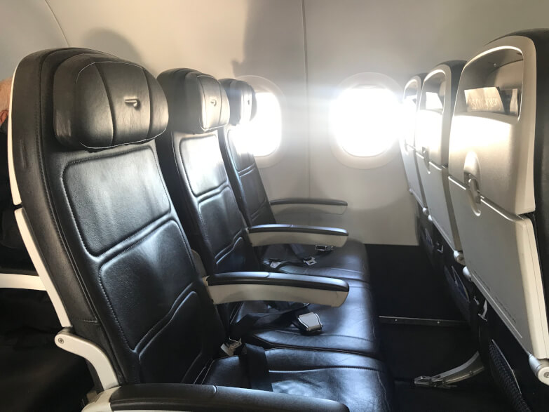 British Airways Economy seats