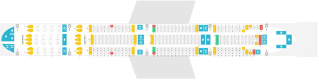 Boeing 777-300ER Emirates Seat Map - Flightradars24.co.uk