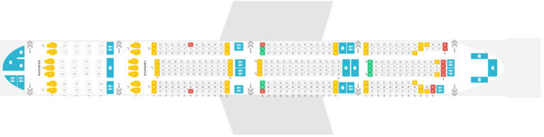 Boeing 777-300ER Emirates Seat Map - Flightradars24.co.uk