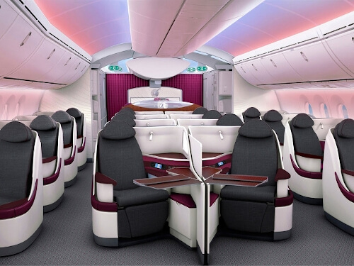 Qatar Airways Seat Selection