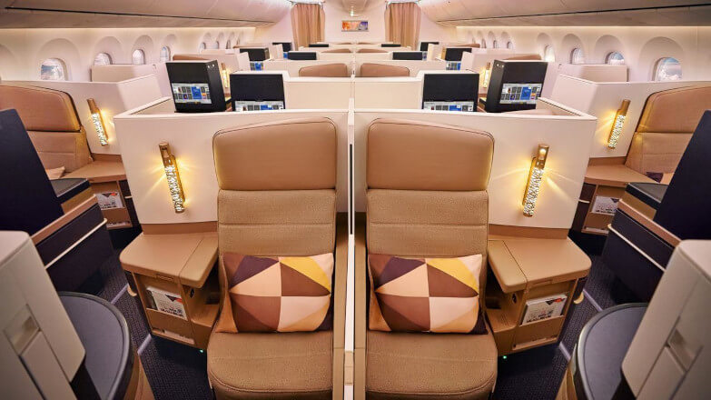  Etihad A380 Business Class 