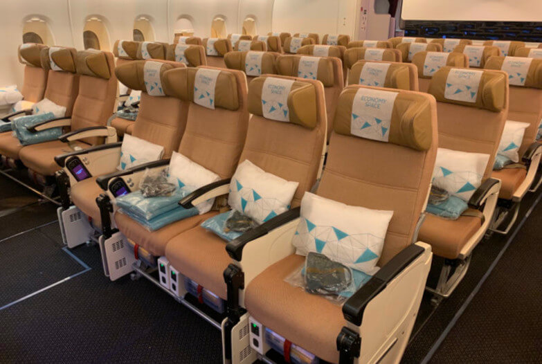 Etihad Airways Economy Class A380