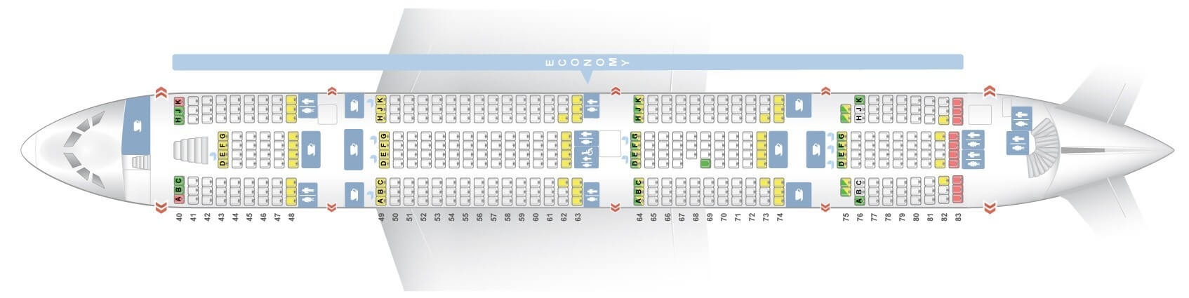Etihad A380 Seating Plan