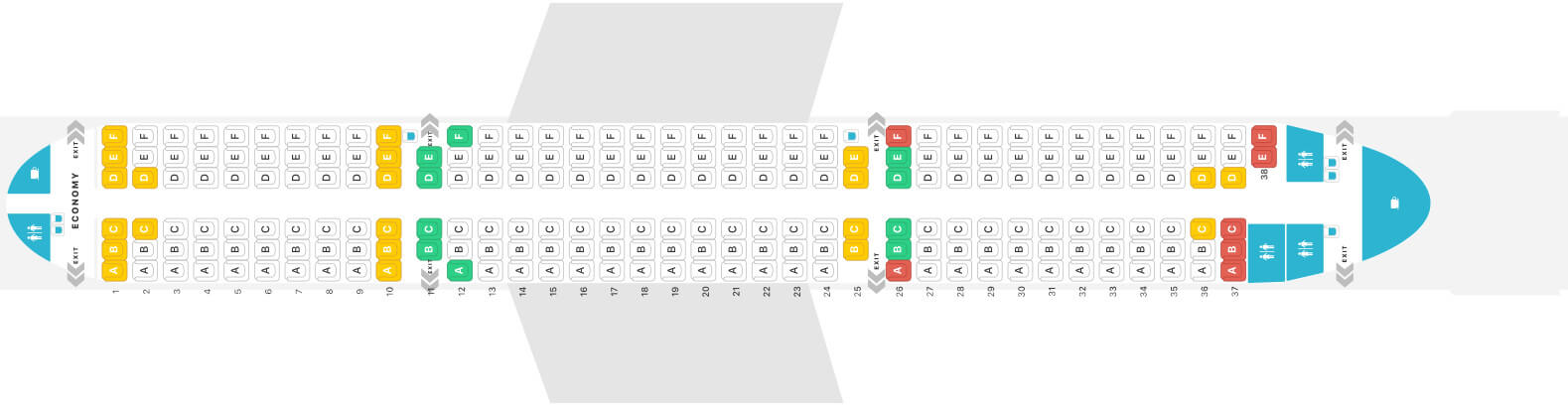 Airbus A321 Seating