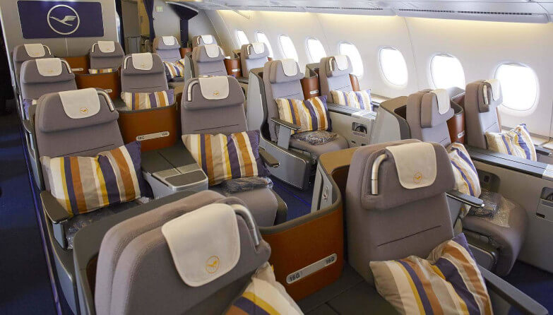  Lufthansa A380 Business Class