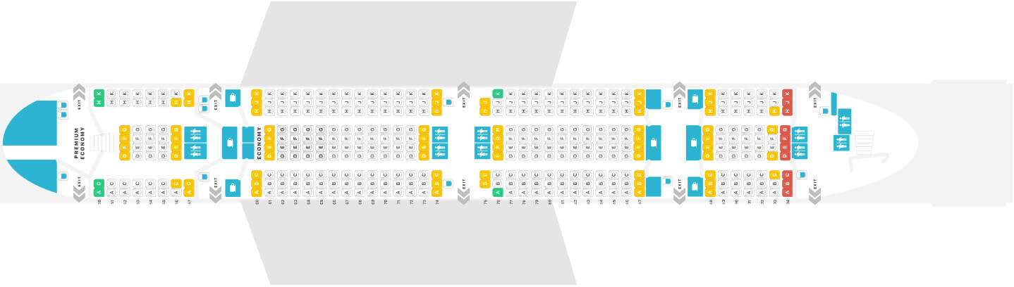 Lufthansa A380 Seat Plan