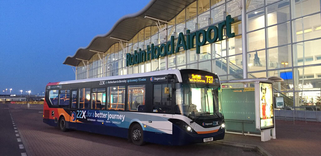 Doncaster Sheffield Airport bus