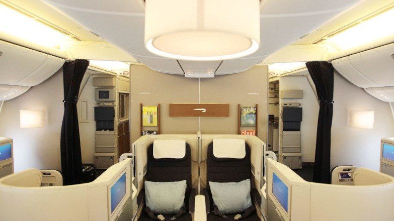 Boeing 777-300ER seat map BA
